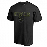 Men's Kansas City Royals Fanatics Branded Black Big & Tall Memorial Camo T-shirt FengYun,baseball caps,new era cap wholesale,wholesale hats